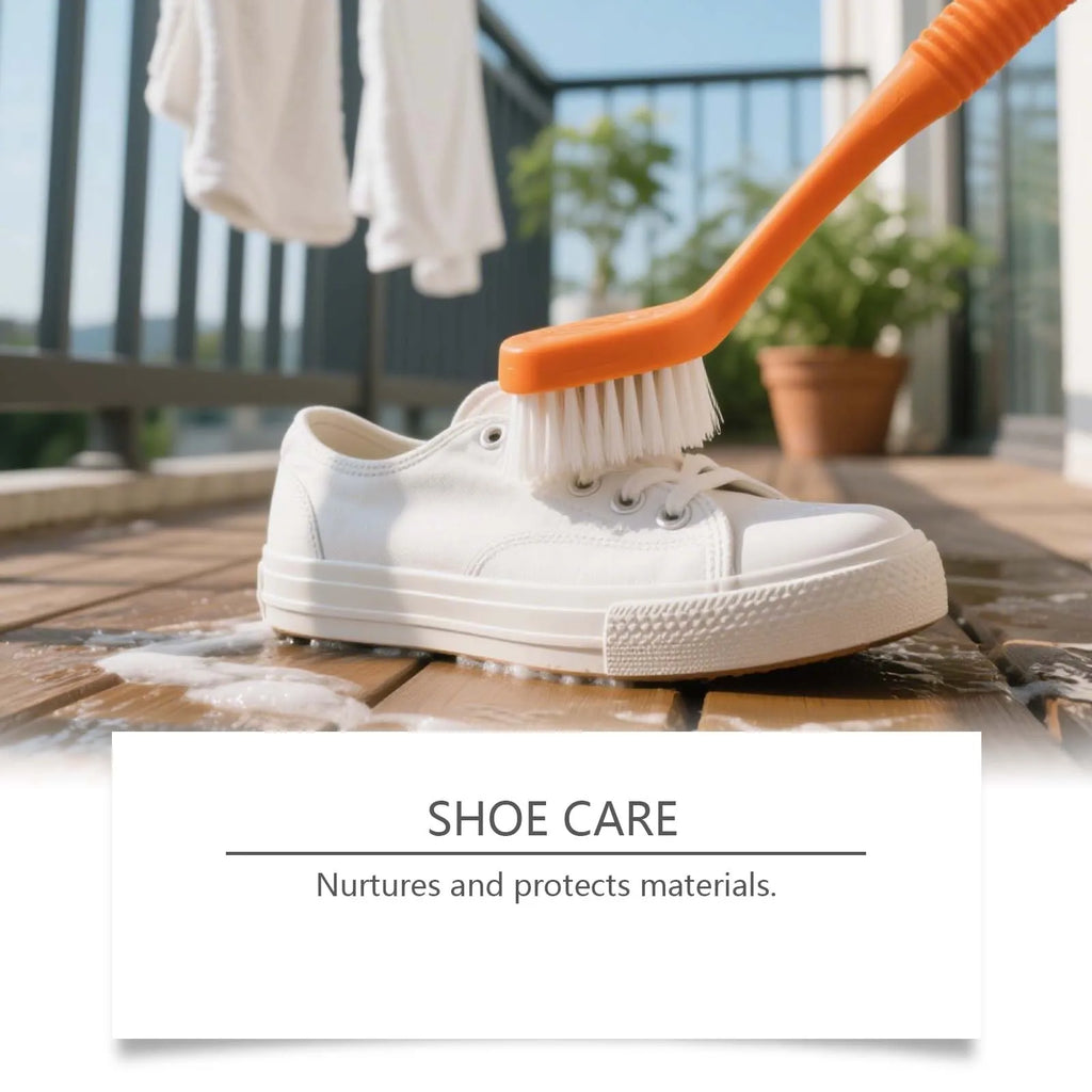 White Shoe Cleaner Cream Sneaker Stain Remover Waterless Cleaning Paste Whitening Repair Polish Leather Canvas Shoe Care 100g