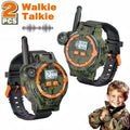 Kids 2PCS Rechargeable Walkie Talkies Two-Way Radios with Flashlight Compass for  Boys Girl Camping & Hiking Adventures