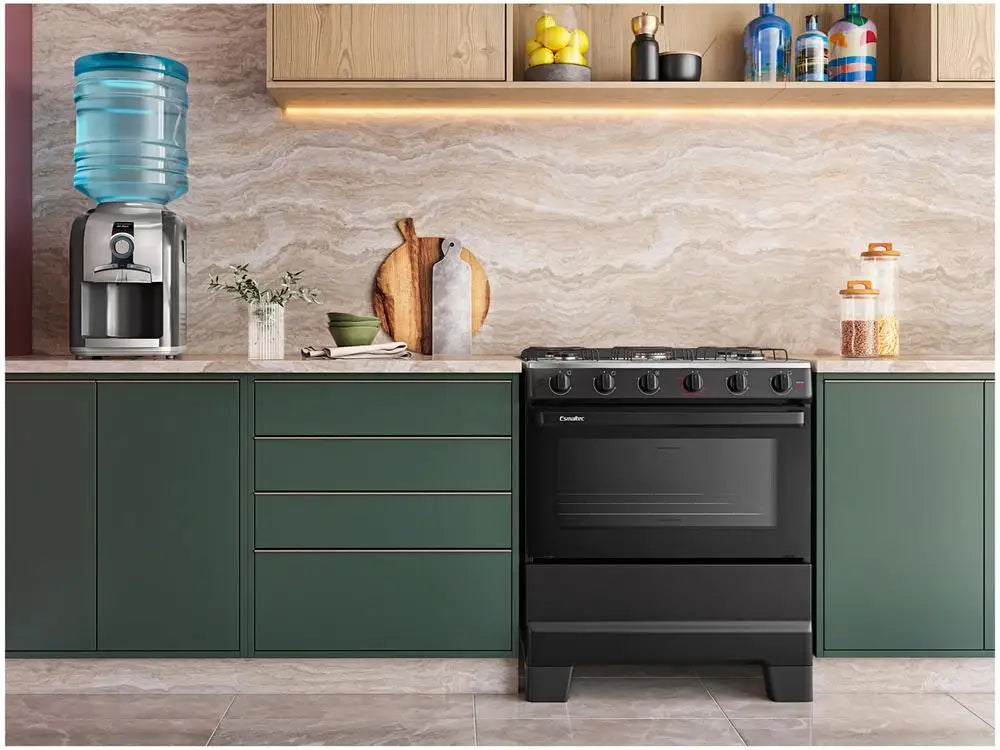 Electric Stove 5 Pits Esmaltec Ideal Super - Bivolt