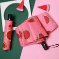 Umbrella Fruit Folding Fully Automatic Rain and Shine Dual Purpose Male and Female Students Korean Version Sun Shading Umbrella