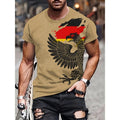 Germany Flag Jerseys T-Shirt For Men German National Emblem 3D Print Tee Loose O-Neck Tops Sports Uniforms Short Sleeve T Shirts