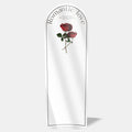 20pcs Valentine'S Day Rose Straight Tube Single Tube Bag Fresh Flower Packaging, Transparent Floral Bouquet Diy Packaging Bag