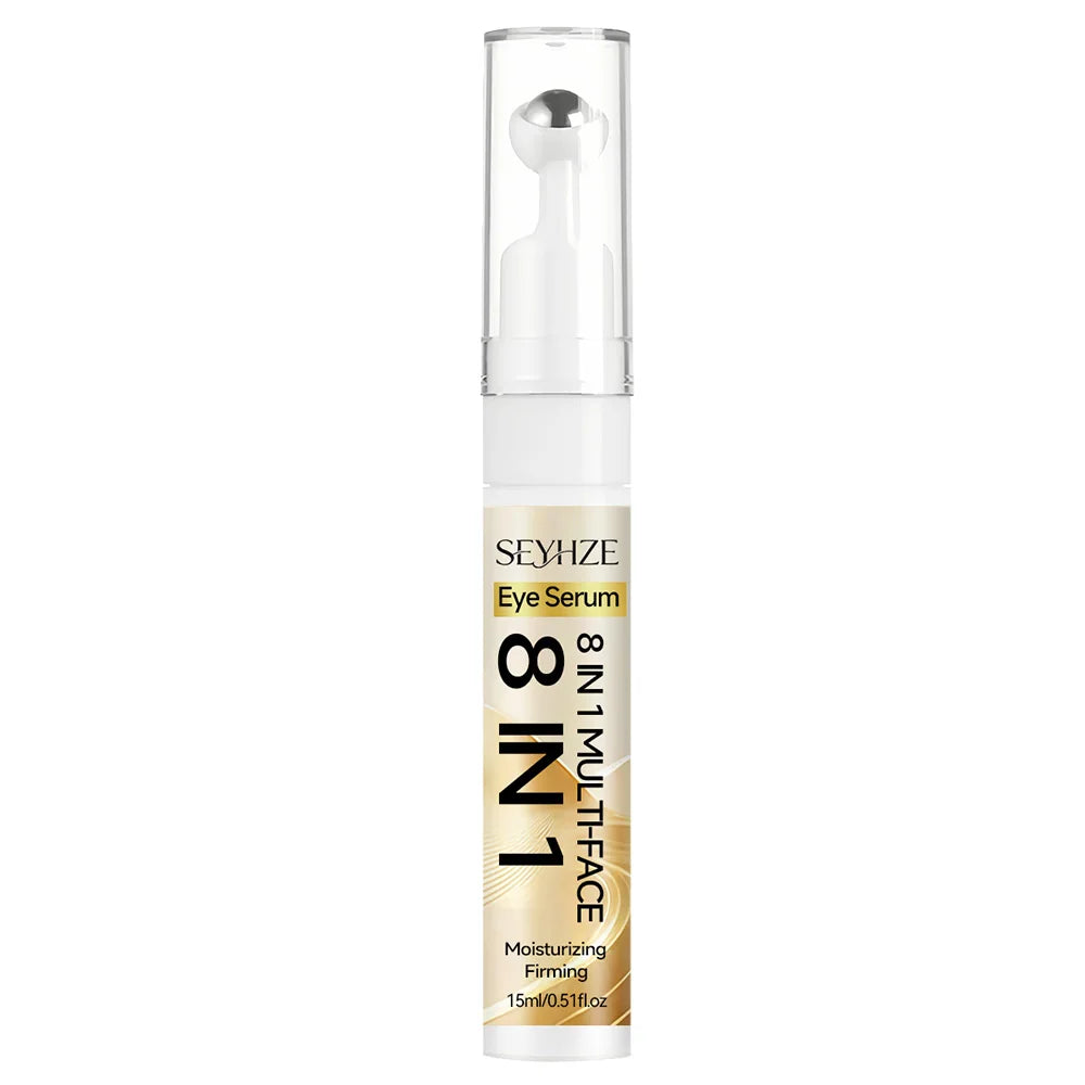 SEYHZE Day Night Eye Essence Tightens Under-Eye Area with Collagen Niacinamide Caffeine & Phytic Acid for Dryness Dark Circles &