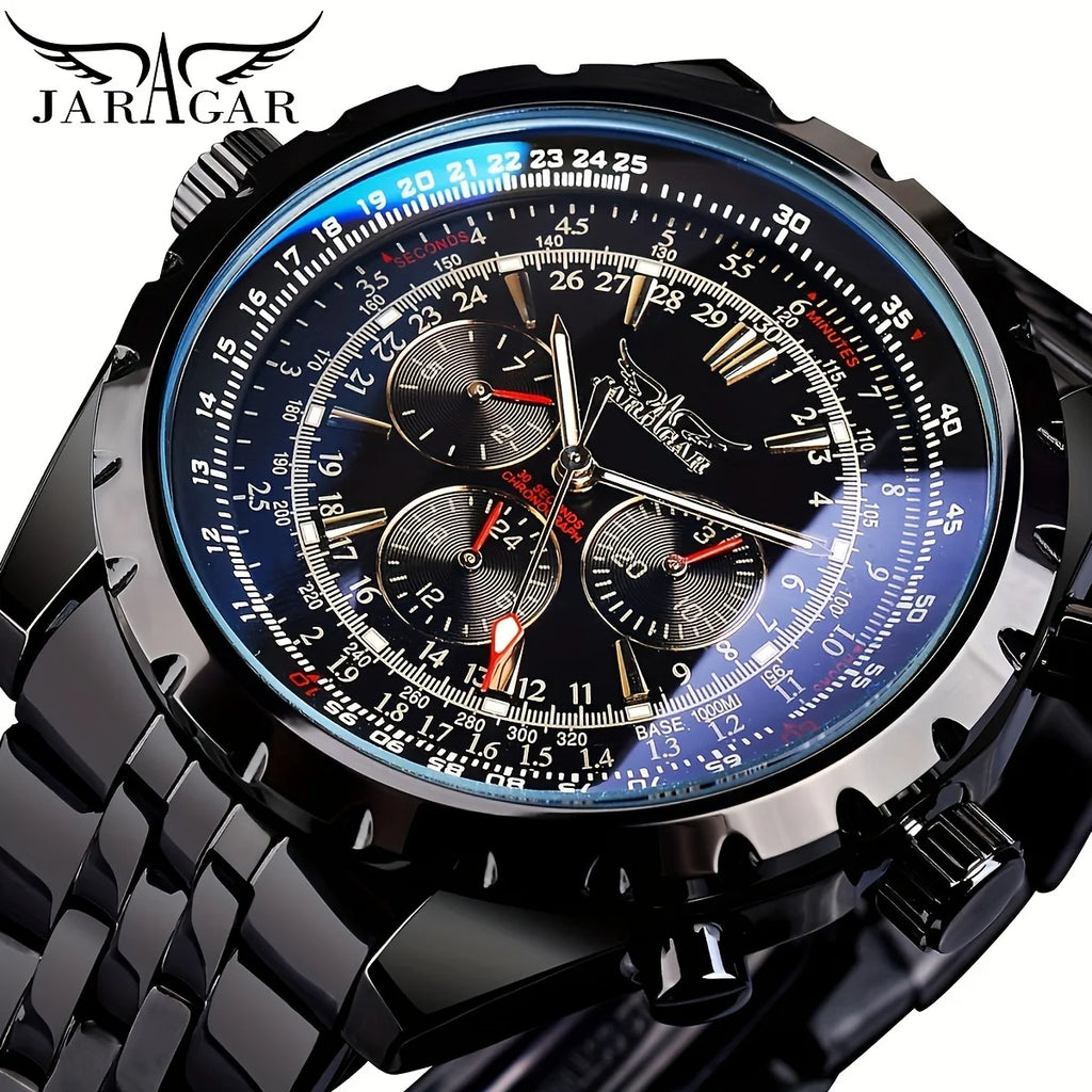 High-End Men's Watches Are a Stylish and Practical Mechanical Timepiece, Made of Stainless Steel, Featuring a Hollow Design and a Large Dial. Its Attractive Appearance Makes It Suitable for Everyday Gifts, and It Does Not Req