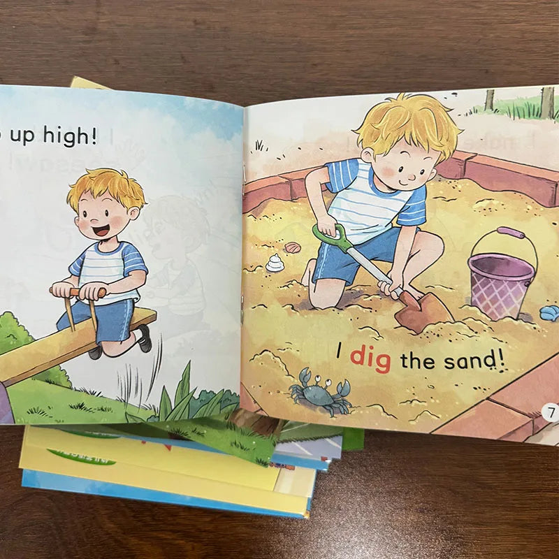 20PCS Kids English Enlightenment Picture Books Set Cognitive Habit Bilingual Storybooks for Toddlers Preschool Learning