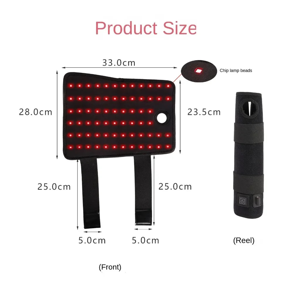 Red Light Physiotherapy Wrist Belt 660NM&850NM Accelerate Metabolism Relieve Fatigue And Soreness Sports Injury Healing Device