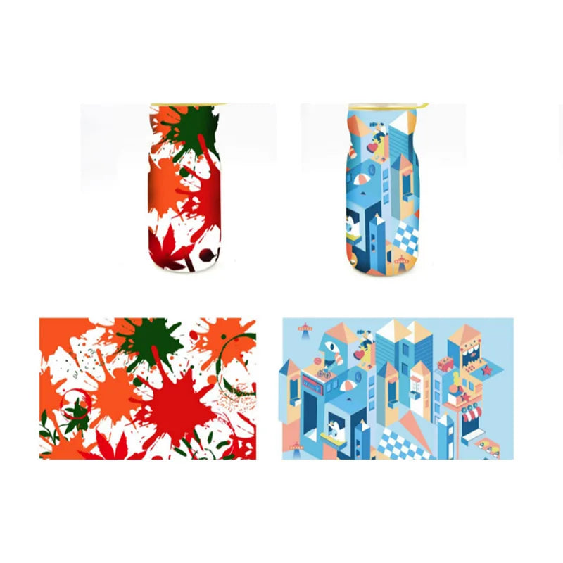 Cold Insulation Water Bottle, Bpa-free Sport Water Bottle, Great For Travel Outdoor Hiking, 16oz/20oz, Spray Cooling Cup Gifts