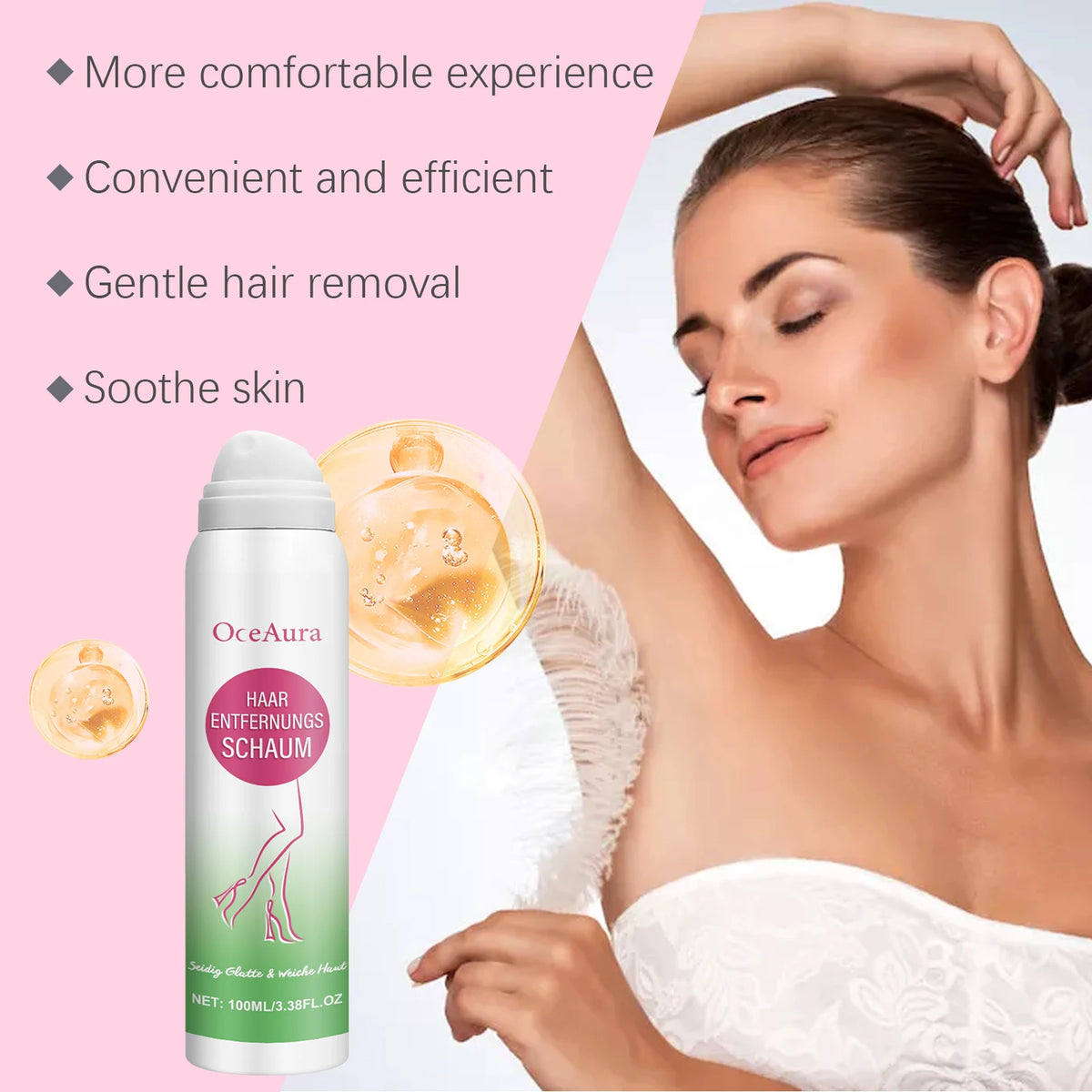 Painless Hair Removal Spray Underarm Private Body Leg Hair Remove Cream Growth Inhibitor Depilatory  Body Care For Men Women