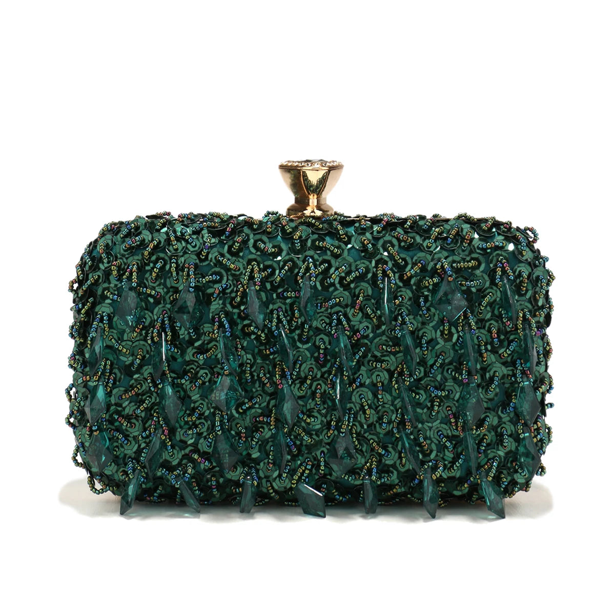 Tassel Women Evening Bags Diamonds Beaded Wedding Chain Shoulder Clutches Plastic Embroidery Party Dinner Purse