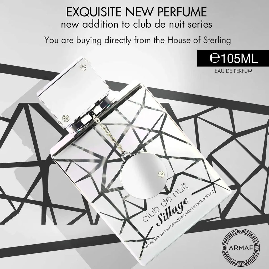 Armaf Club De Nuit Sillage EDP 3.6oz/105ml Fresh Citrus Musk Long Lasting Unisex Perfume, Holiday GiftArmaf Club De Nuit Sillage
