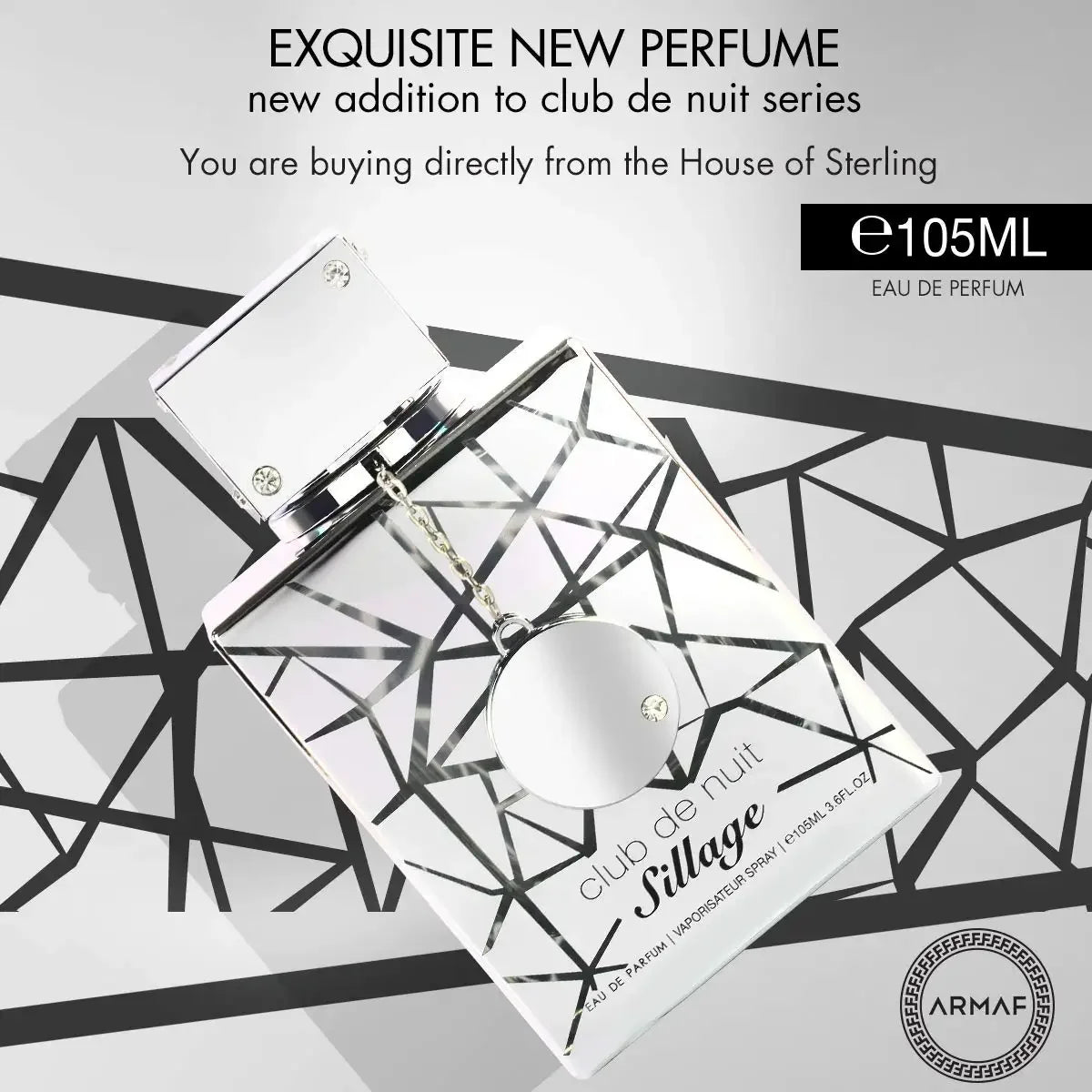 Armaf Club De Nuit Sillage EDP 3.6oz/105ml Fresh Citrus Musk Long Lasting Unisex Perfume, Holiday GiftArmaf Club De Nuit Sillage