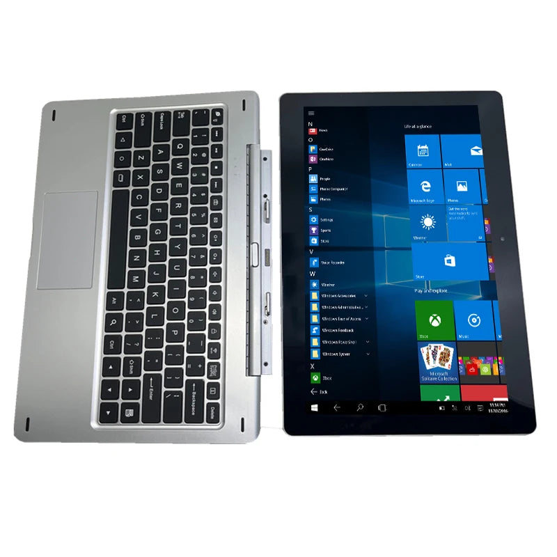 Hot Sales 11.6'' Windows 10 Tablet PC 2GB DDR+64GB 2 in1 Docking Keyboard G12 Z8350 CPU 1366*768 IPS Touch Quad Core Dual Camera