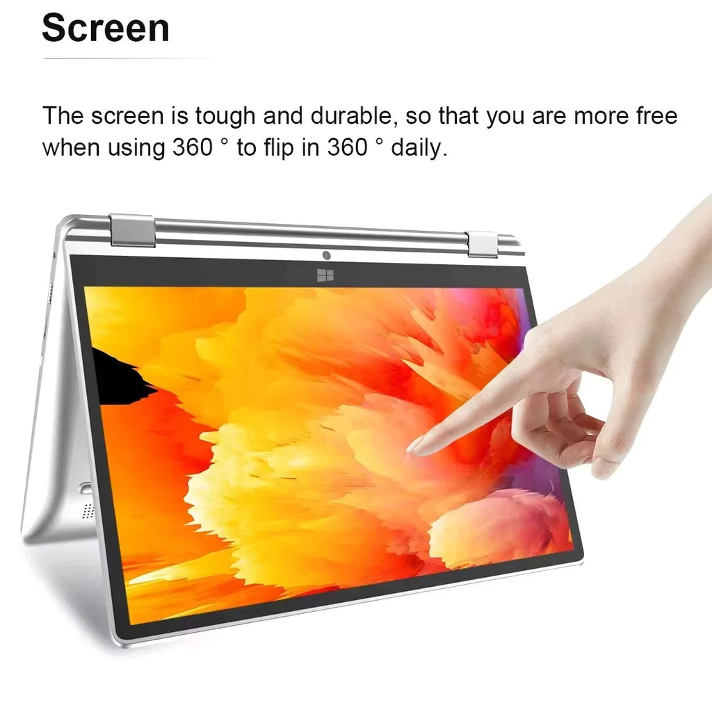2 in 1 Laptop Computer Touch Screen 11.6" Intel Core i7-8500Y 8GB 1TB 2TB SSD Windows 11 Office Portable PC 360° Flip Notebook