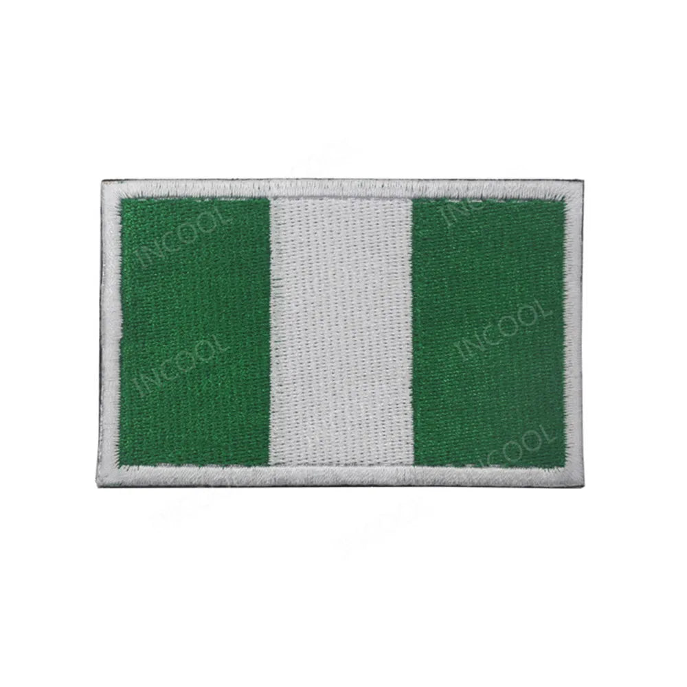 Africa Egypt Kenya Algeria Nigeria Tunisia Morocco Mauritius Guyana South Sudan Ghana Liberia Niger Congo Senegal Flag Patches