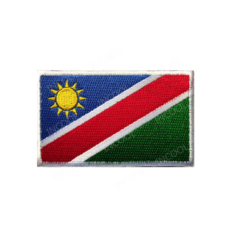 Africa Egypt Kenya Algeria Nigeria Tunisia Morocco Mauritius Guyana South Sudan Ghana Liberia Niger Congo Senegal Flag Patches