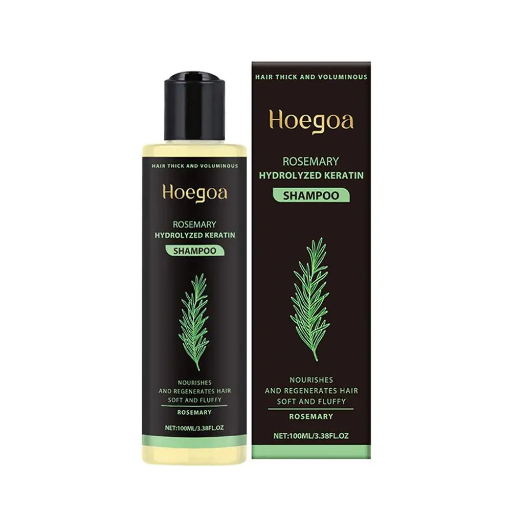 Rosemary Shampoo Hydrolyzed Keratin Hair Growth Shampoo For Women And Men Natural Thickening & Strengthening Shampoo