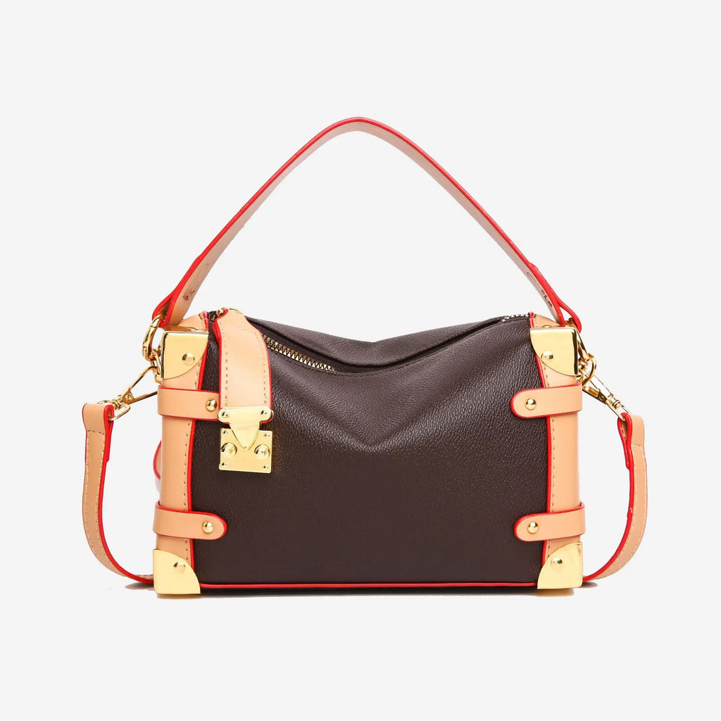 Women Luxury Leather Handbag 2026Designer High Quality Tote Bag Fashion Shoulder Bag Crossbody Purse Top Handle Ladies Bag