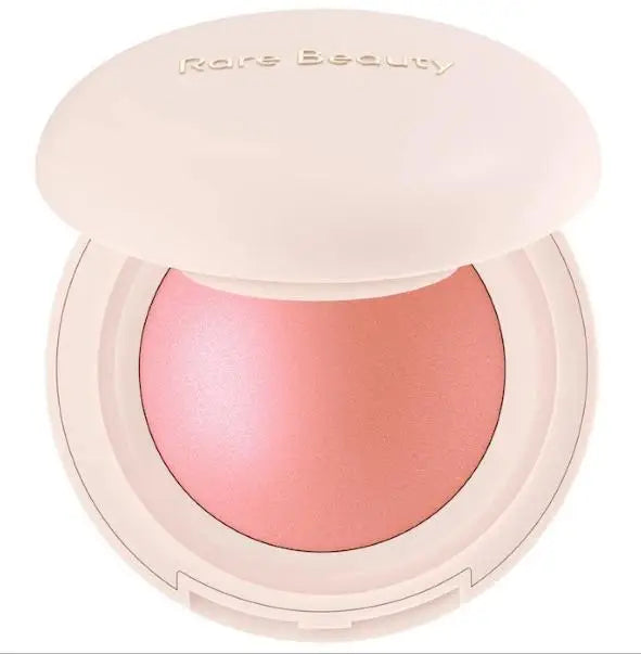 Rare Beauty Blush Brush Powder Dipped in Blush Cream Nearly Neutral/mauve Gives Lustrous and Bright Appearance Carry Convenient