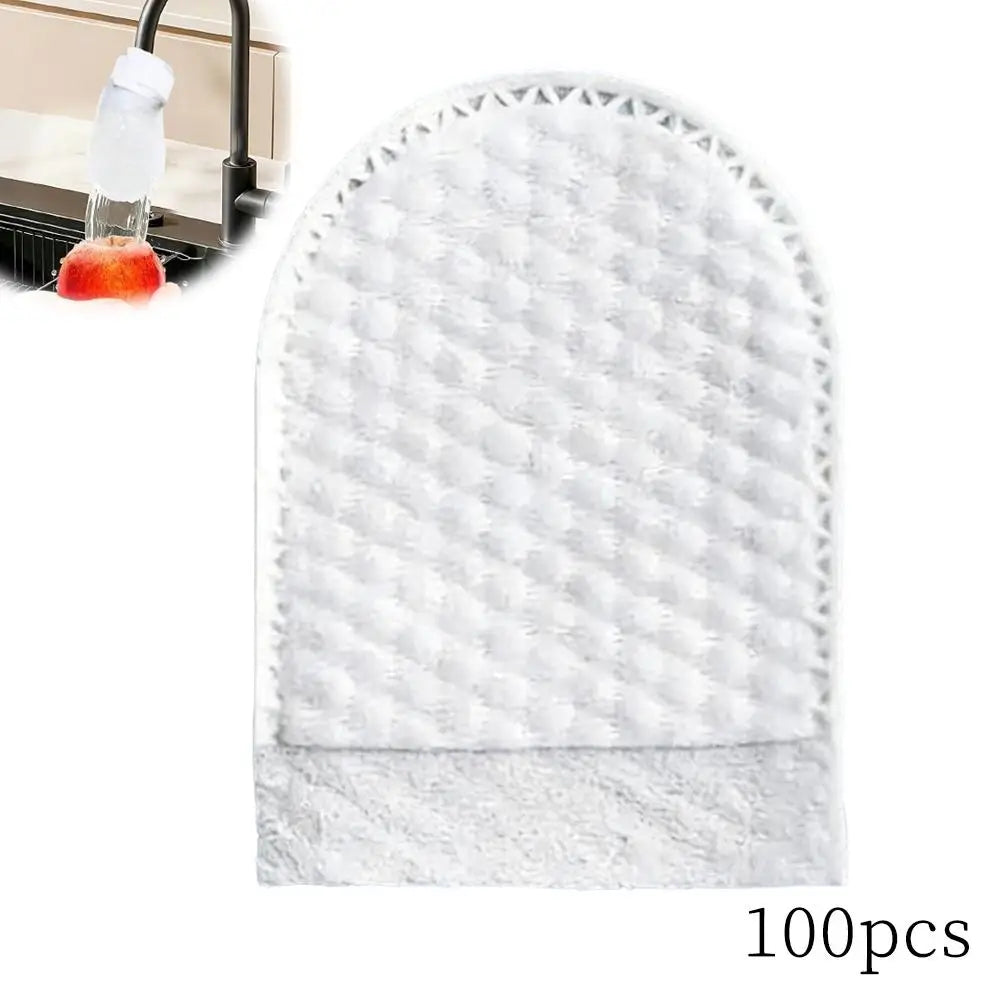 Disposable Faucet Filter Bags Universal Water Filter Accessory for Purifying Tap Water & Removing Impurities