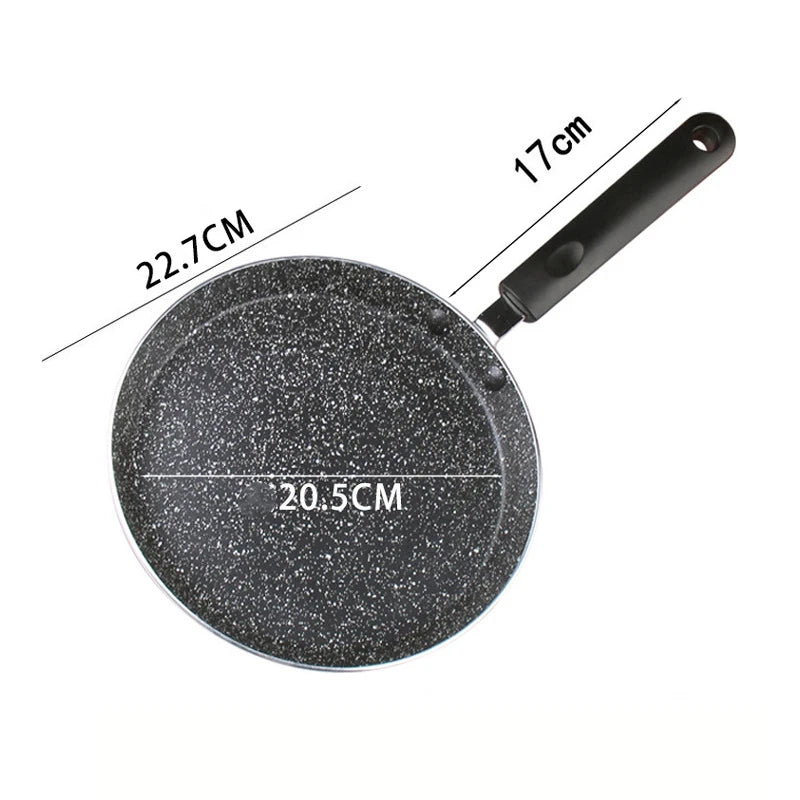 Non Stick Frying Pan 18/22/26CM Breakfast Pancake Egg Steak Frying Pot Pizza Panckae Pans With Handle Cooking Tool Cookware set