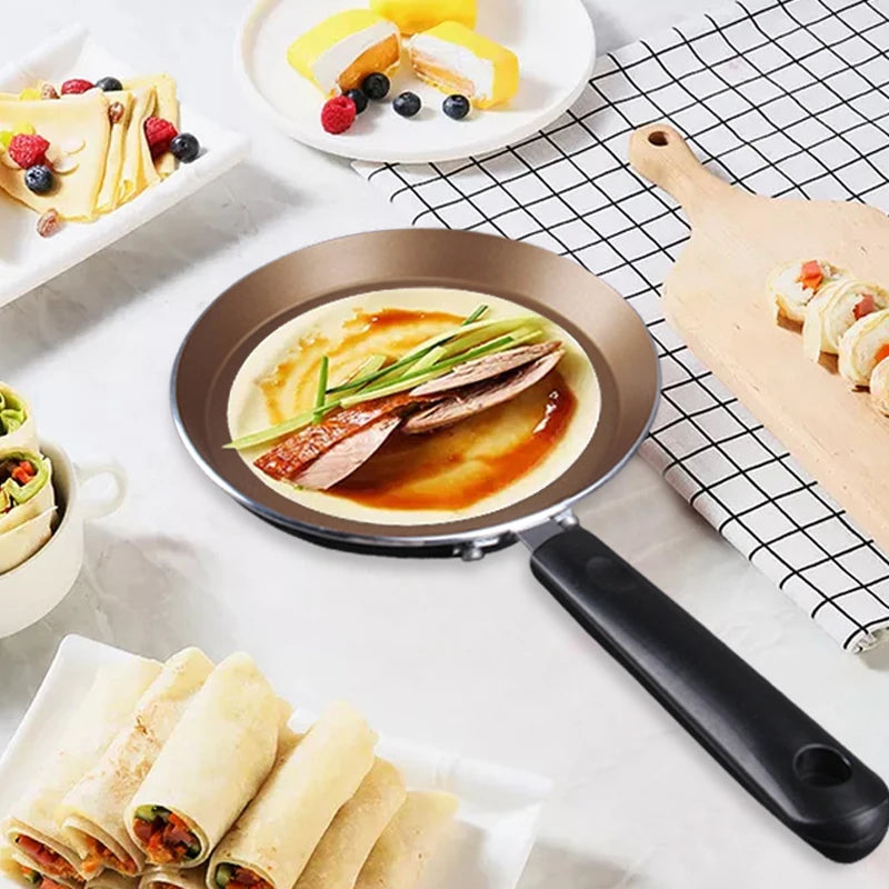 Non Stick Frying Pan 18/22/26CM Breakfast Pancake Egg Steak Frying Pot Pizza Panckae Pans With Handle Cooking Tool Cookware set