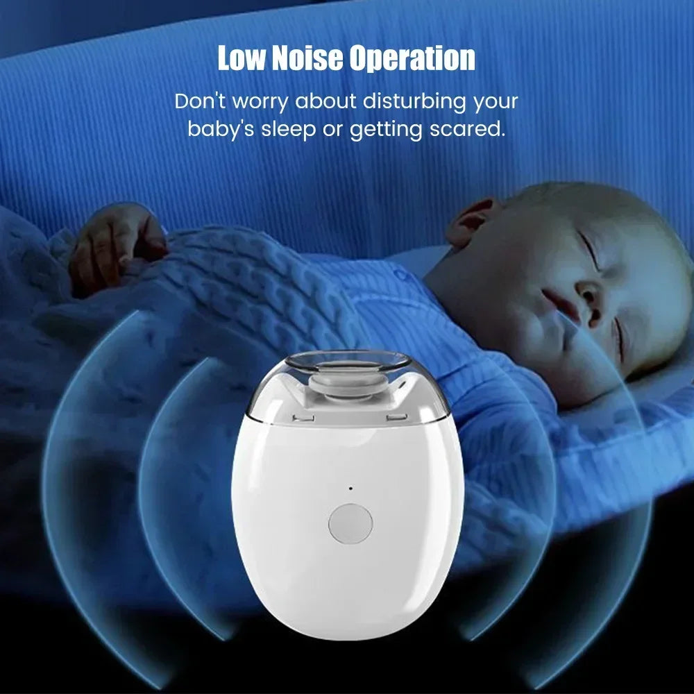 2 IN 1 Electric Nail Clipper Cutter With LED Light Automatic Nail Grinder Trimmer For Baby Adult Mini Manicure Tools Nail Care