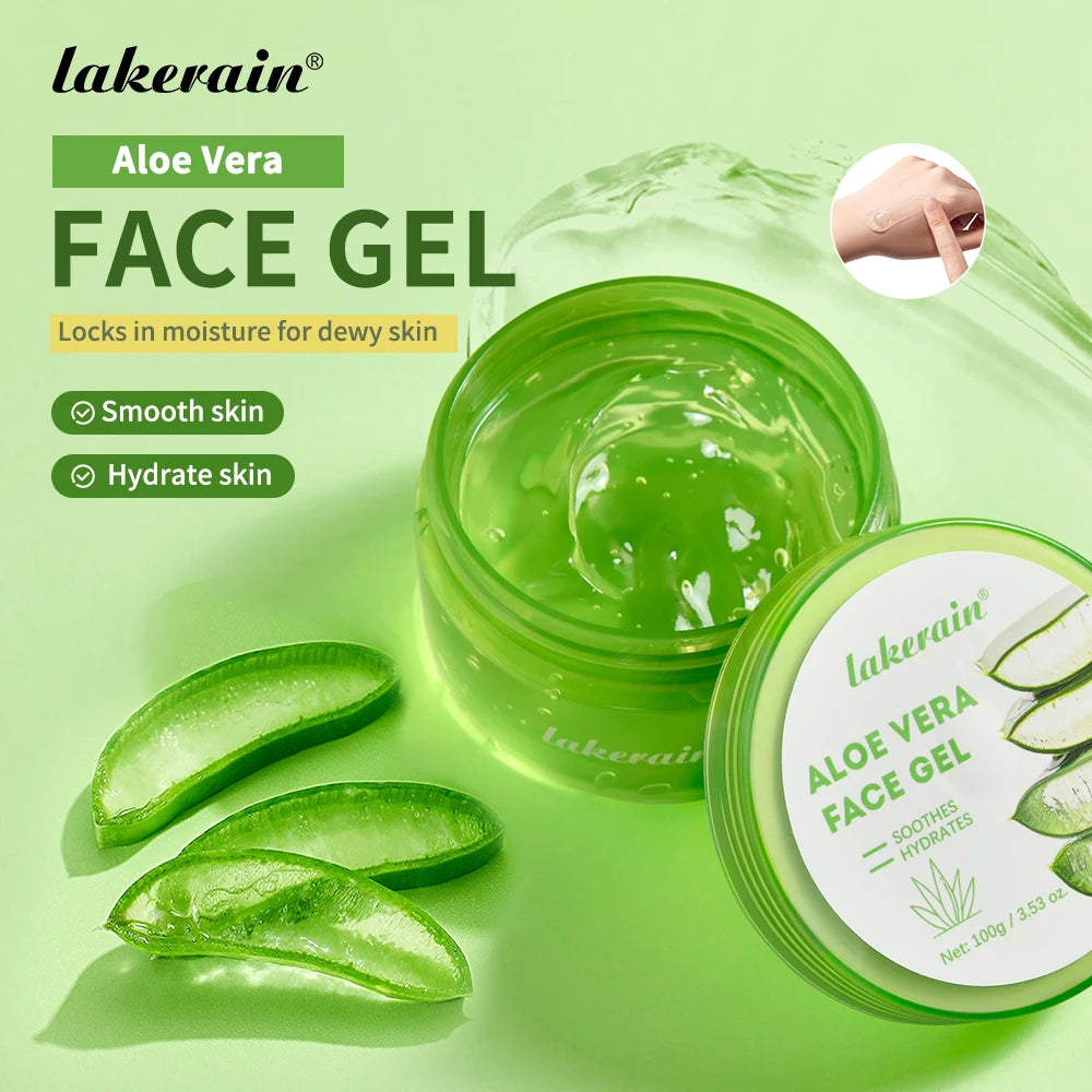 100g Aloe Vera Gel Moisturizing Soothing Aloe Vera Gel Creams Skin Nourishing Hydrating Face Cream Beauty Facial Skin Care