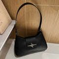 Y2K Vintage Small Purse for Women Classic PU Leather Shoulder Bag Ladies Underarm Handbag Fashionable Daily Crossbody Bag