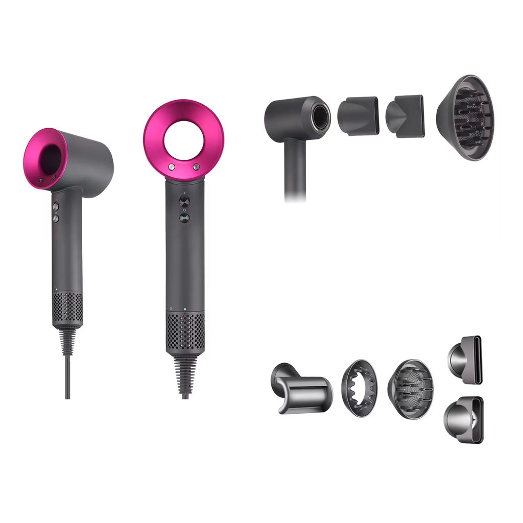 High-speed bladeless hair dryer Negative ion hair care High power, silent and quick drying, portable, suitable for home travel