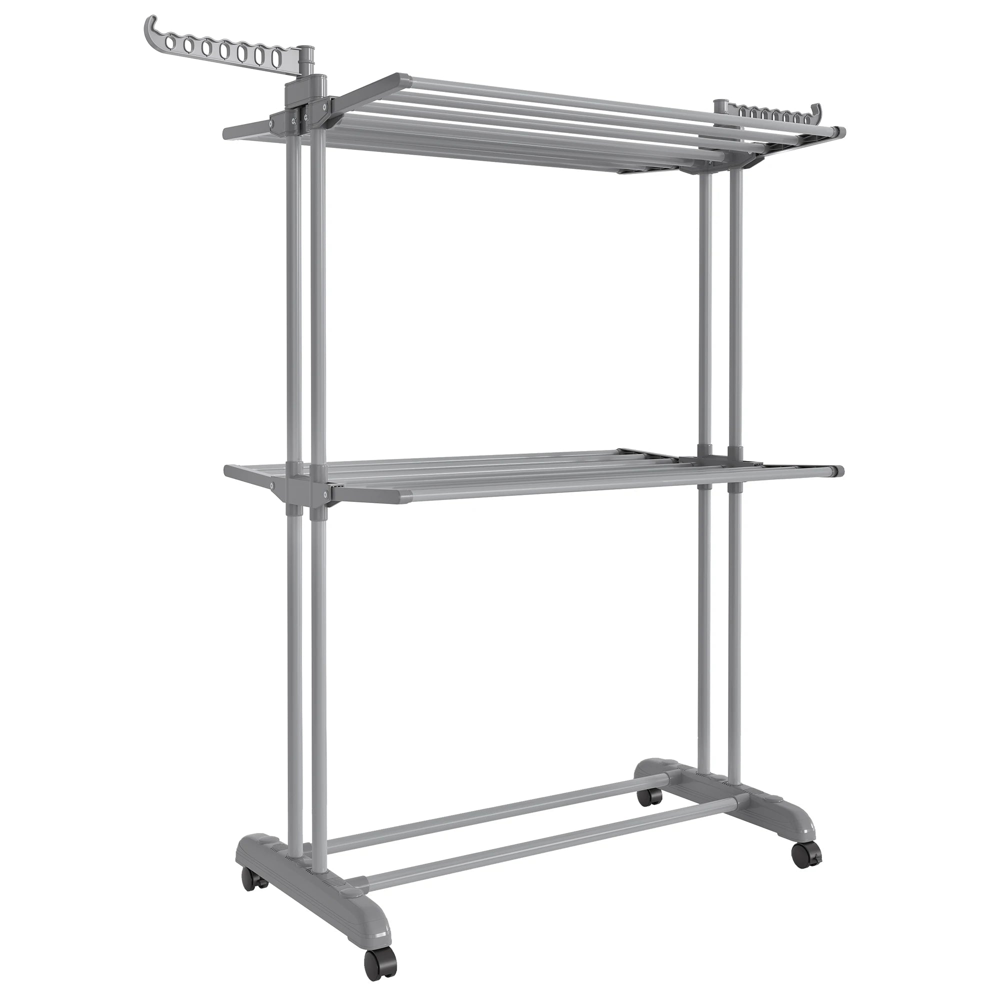 SONGMICS clothes dryer Booth dryer 3 Layers Wing clothes dryer Folding Wing Simple Construction Indoor Outdoor