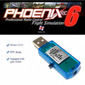 Remote-controlled model airplane simulator 8-in-1, supporting Phoenix 5 G3 G4 XTR fixed-wing FPV drone and helicopter