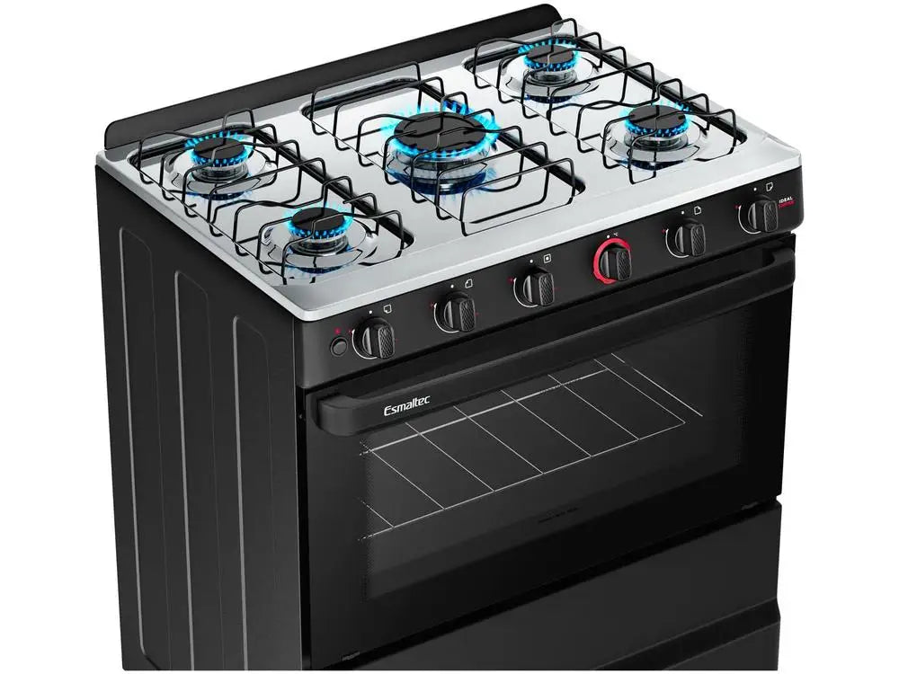 Electric Stove 5 Pits Esmaltec Ideal Super - Bivolt