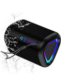 Bluetooth Speaker,Portable Wireless Speaker,Louder Volume,Stereo Sound,24H Playtime, Bluetooth 5.4,Built-in Mic,for Home,Outdoor