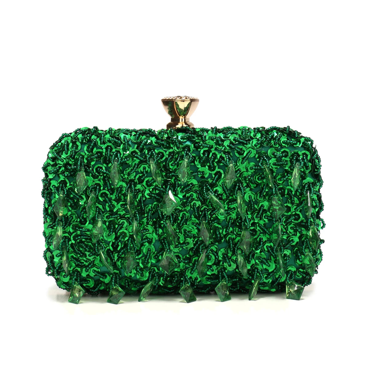 Tassel Women Evening Bags Diamonds Beaded Wedding Chain Shoulder Clutches Plastic Embroidery Party Dinner Purse