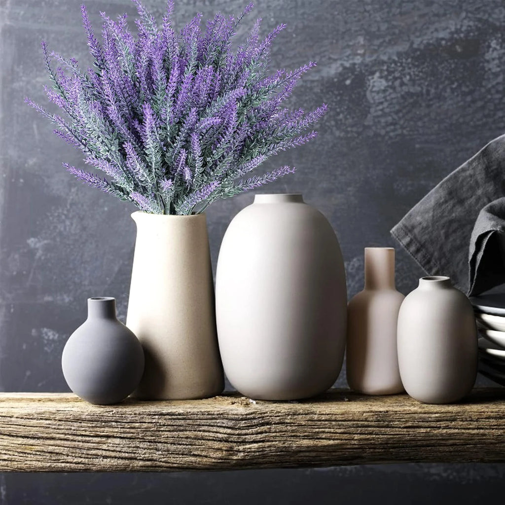 5/10pcs Artificial Plastic Flowers Lavender Multicolor Vases Home Table Decor Wedding Bridal Bouquet Household Product Wholesale