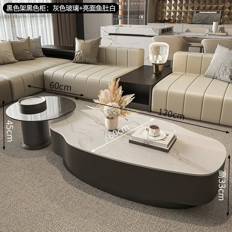 Modern Simple End Tables Living Room Minimalist Design Vintage End Tables Bedroom Luxury Mesas De Centro Para Sala Furniture