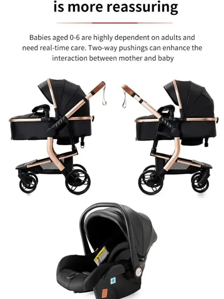 Baby Stroller Lightweight Strollers Luxury Baby Cars Baby carriage Stroller 3 in 1 Newborn Mother Kids Stroller Folding Stroller