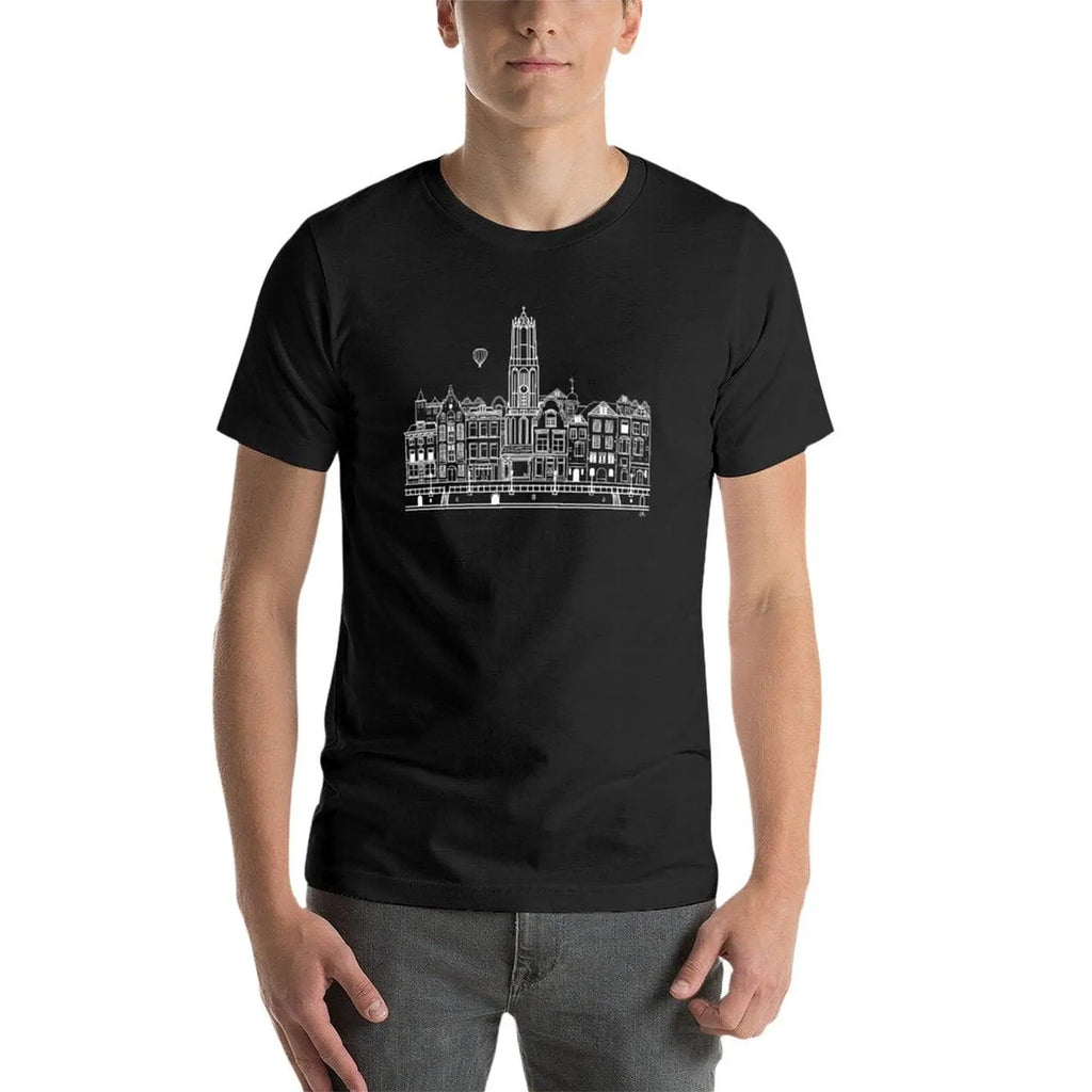Utrecht, Holland T-Shirt graphics tees quick-drying mens t shirts casual stylish