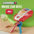 Baby Toy Musical Car Key Pretend Play Baby Vocal Music Toys Smart Remote Car Educational Toys for Children Gift for Newborn