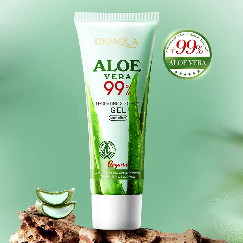 Soothing Aloe Vera Gel For Face & Body Hydrating Moisturizing Repairing Sunburn Relief Acne Care For Sensitive Skin