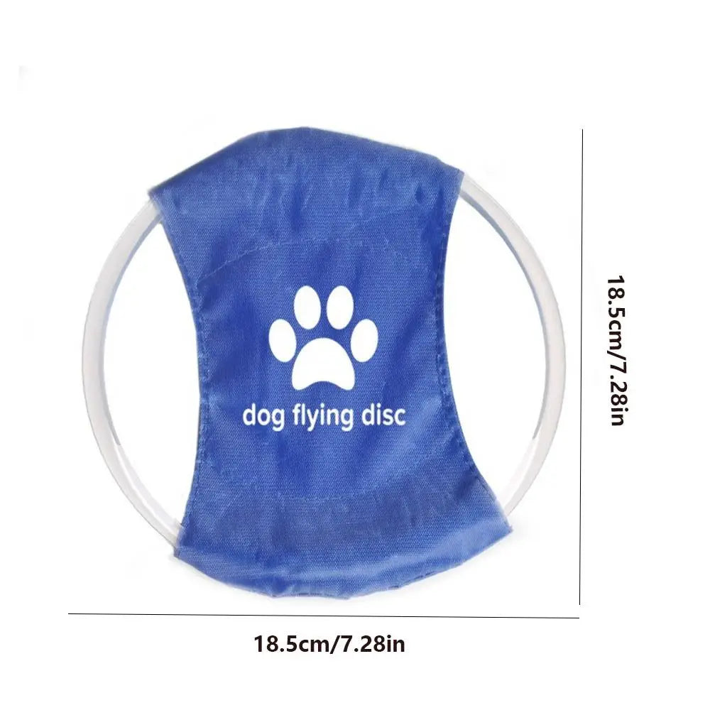 LED luminous Dog Flying Discs Glowing Interactive Dog Trainning Toy Self Happy 3 Modes Light Pet Luminous Flying Discs
