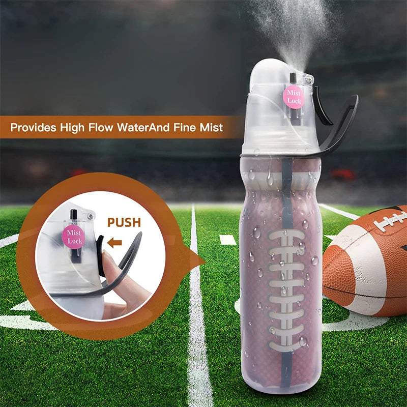 Cold Insulation Water Bottle, Bpa-free Sport Water Bottle, Great For Travel Outdoor Hiking, 16oz/20oz, Spray Cooling Cup Gifts