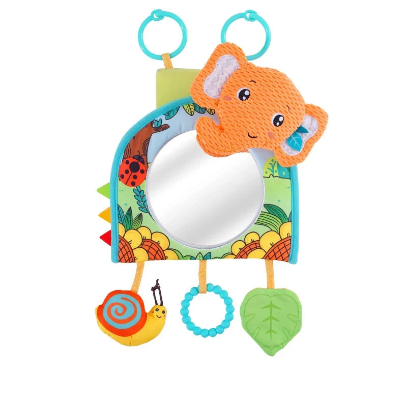 Baby Car Seat Mirror Infant Car Back Seat Rear View Mirror Kids Monitor Adjustable Education Sensory Toys for Children Travel