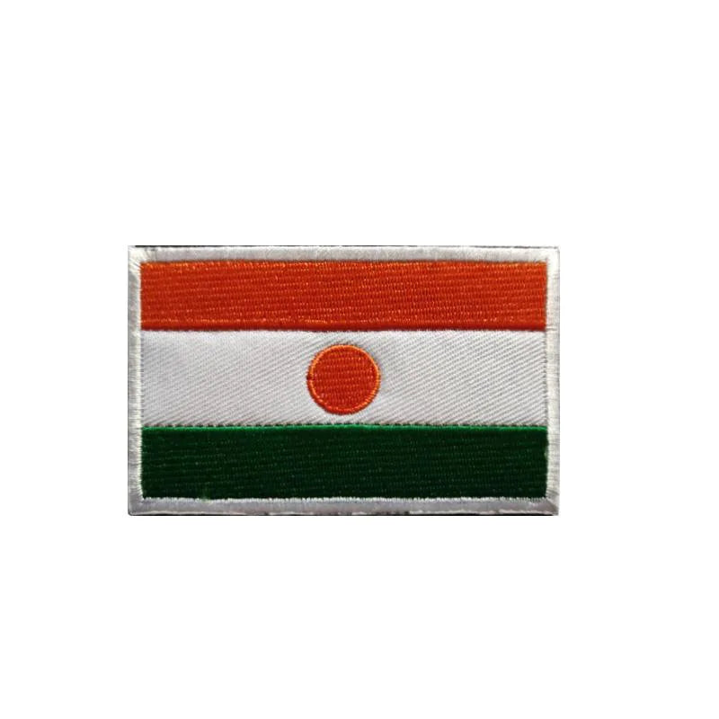 Africa Egypt Kenya Algeria Nigeria Tunisia Morocco Mauritius Guyana South Sudan Ghana Liberia Niger Congo Senegal Flag Patches