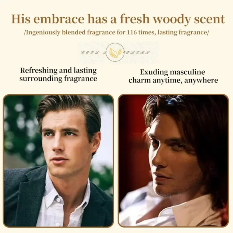 100ml Golden Perfume Million Gold Brick Men's Long-Lasting Woody Perfume Charming Enticing Natural Men's Perfume Pray Fragrance