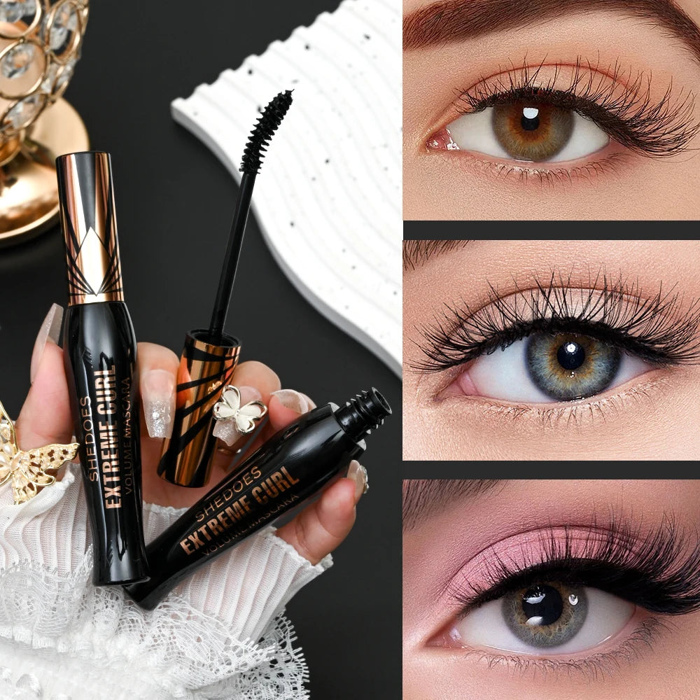 Thick Curly Mascara, Lightweight Waterproof, Anti Smudge and Durable Mascara