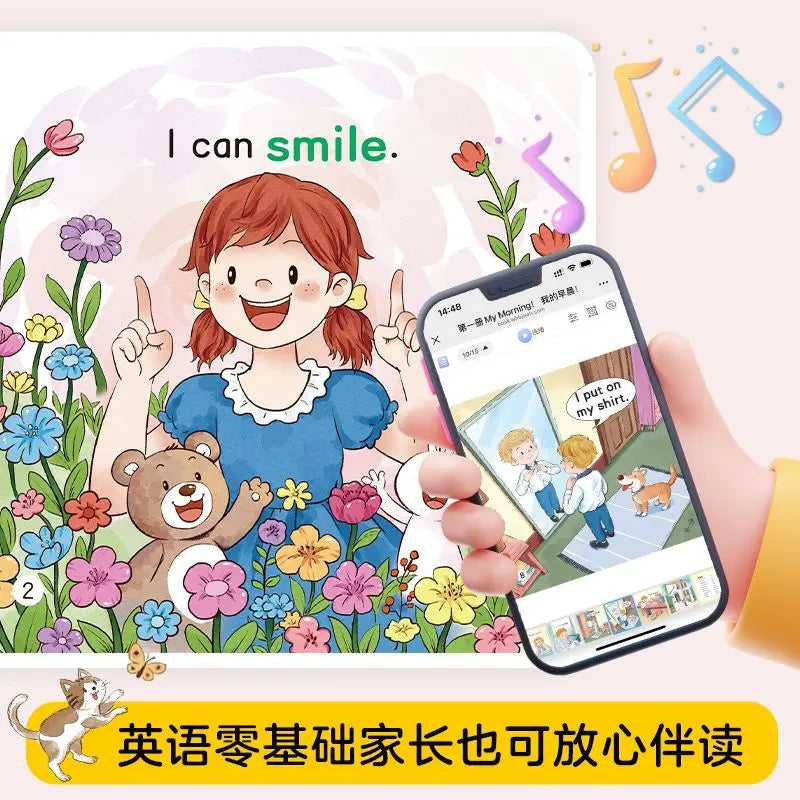 20 Volumes English Enlightenment Picture Book For 3-6 Years Old Beginner'S Zero Foundation Audio Version