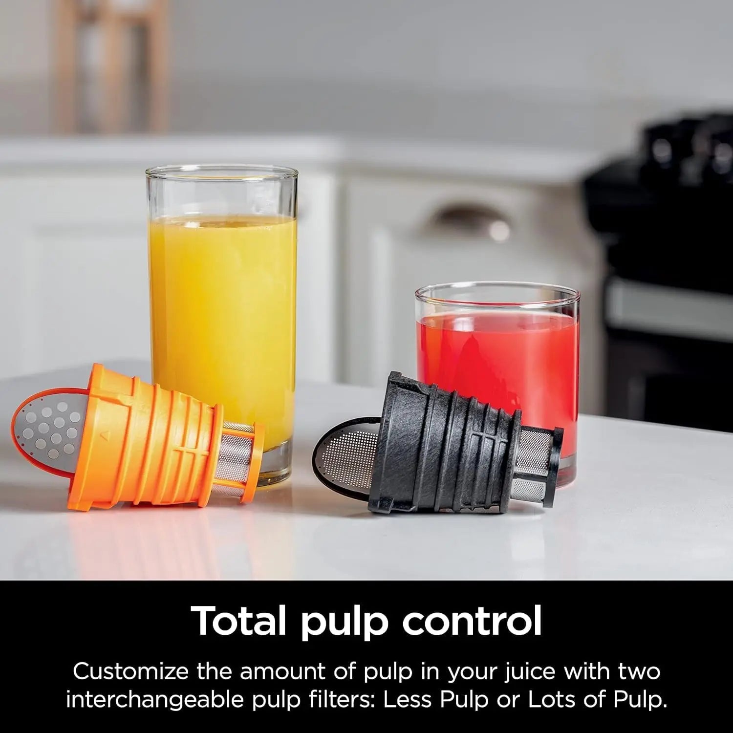 Ninja Refurbished JC151 NeverClog BPA Free Cold Press Juicer with Total Pulp Control and 2 One Touch Programs Machine Gray