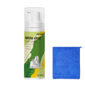 White Shoe Cleaner, Dry Cleaning Foam Decontamination for White Shoes, Boots, Canvas Leather Sneakers Cleaning Shoe Fresheners