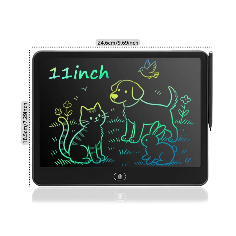 16/13/11/8-inch kids LCD Drawing Board Portable Digital Sketchpad for Art Creativity And Learning Doodle Board Educational Toys